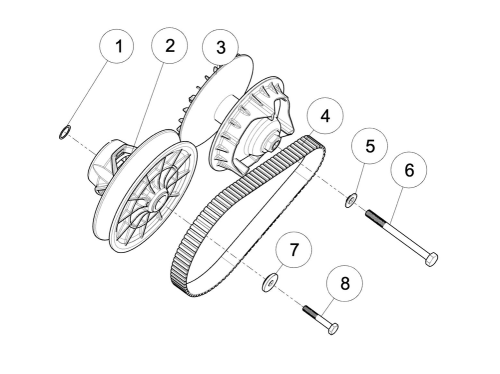 Зчеплення CVT, 61 CVT